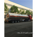 Sinotruk tractor 51000l semi de tanque de combustible